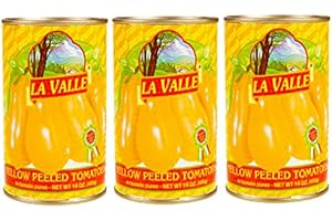 La Valle Italian Peeled Yellow Plum Tomatoes 14 oz. 3 Pack - Kosher