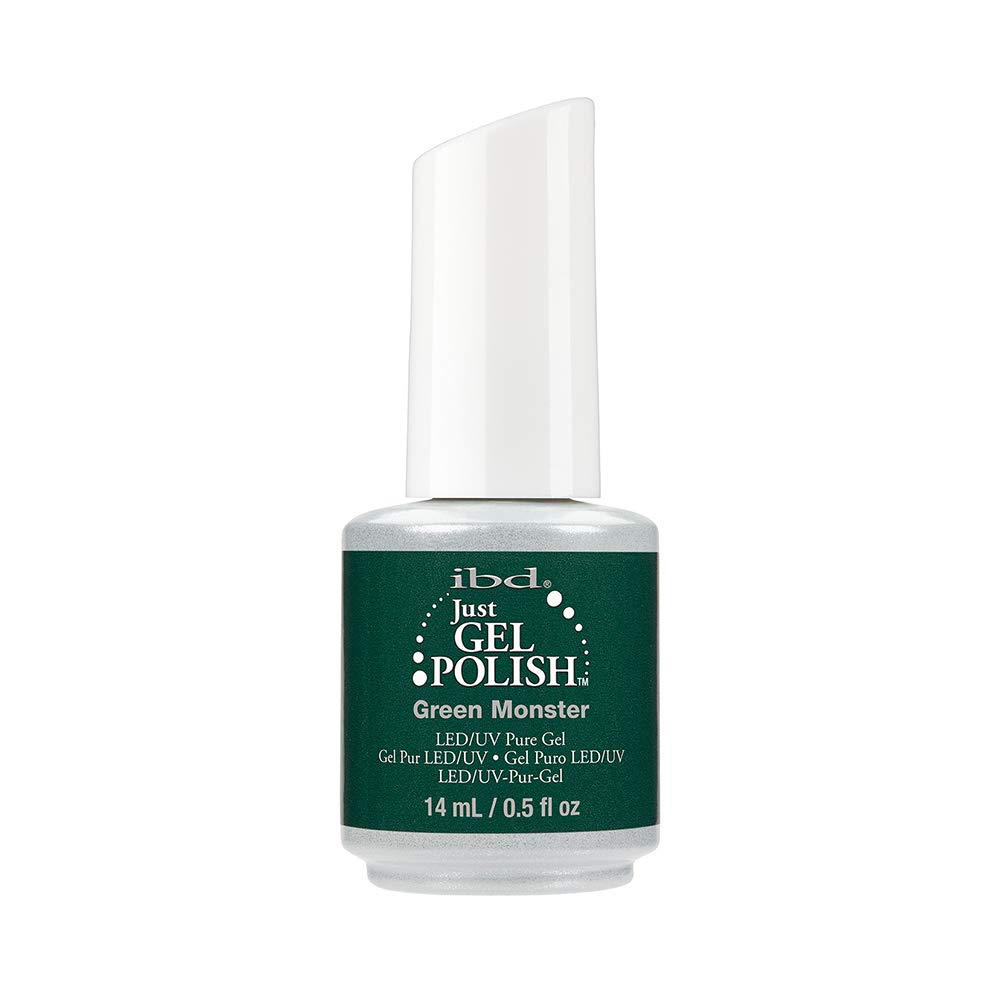 IBD Just Gel Polish Green Monster LED and UV Pure Gel 14ml