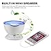 totobay [Newest Generation] Remote Control Ocean Wave Projector 12 LEDs & 7 Color Changing Modes Night Light and Built-in Mini Music Player for Living Room and Bedroom