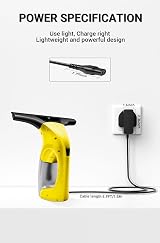 Bouge 5.5V Charger for Karcher Window Vac WV Plus 5 70 Black Edition Power Cord view 6