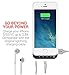 PowerBear iPhone 5SE / 5S / 5C / 5 Extended Rechargeable Battery Case [4000mah] Built in USB Power Bank Capacity (Up to 2.5X Extra Battery) - White [24 Month Warranty and Screen Protector Included]