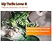 HIIZORR Heat Light for Reptiles Tortoise 720°Rotating Flexible Clamp Lamp Lizard Or Amphibian Adjust Brightness Habitat Lighting Holder, Bulb Not Included,Fit E27 Bulb |RESPECTING