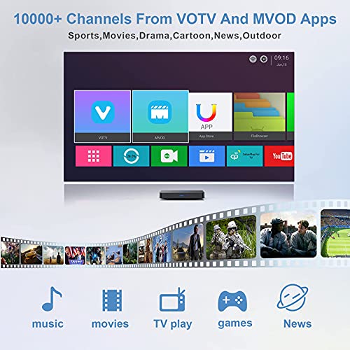 IPTV Box 10000+ International Channels Android IPTV Device Brazil