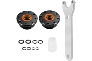 KOHUIPU HC5345 Seal Kit For SeaStar Hydraulic Steering Cylinder Seal Kit with Pin Wrench HS5157 compatible with HC5340, HC5341, HC5342, HC5343, HC5344, HC5346,HC6750, HC6751,HC6754,HC6755