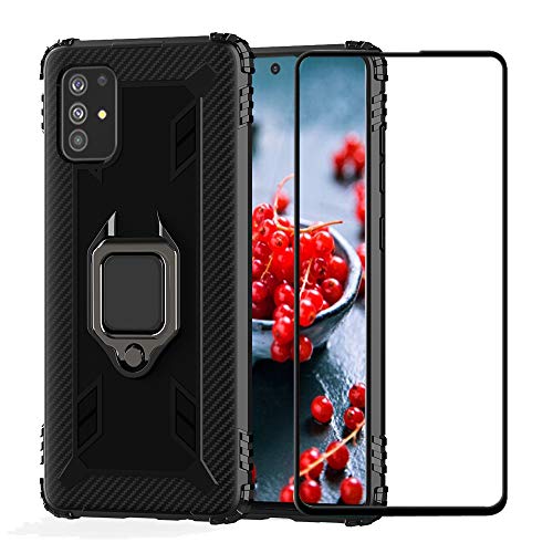 Shockproof Magnetic Ring Case for Samsung Galaxy A71 Jordan Ubuy