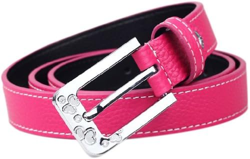 Amazon ベルト レディース Playboy プレイボーイ 本革 レザー ビジネスベルト 女性用 レザーベルト ローズ ベルト 通販