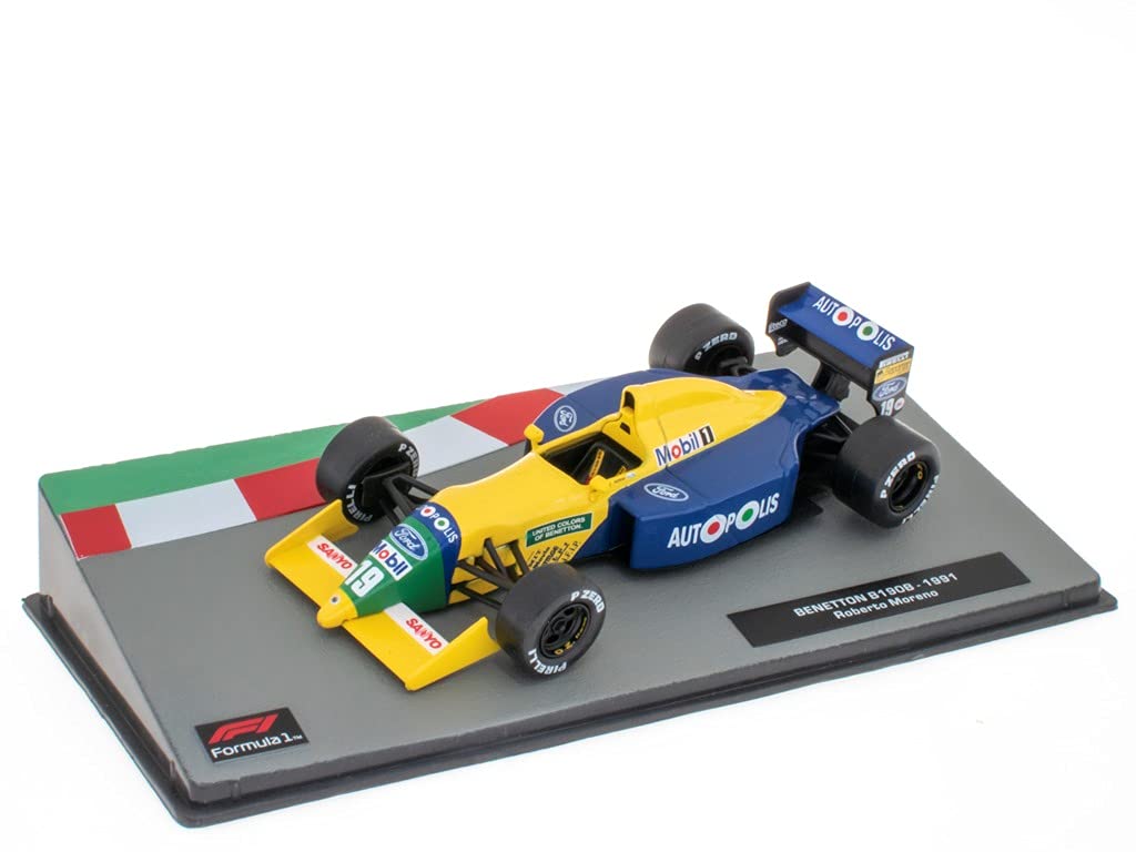 OPO 10 - Formula 1 car 1:43 compatible with BENETTON B190B # 19 Roberto MORENO 1991 (FD210)