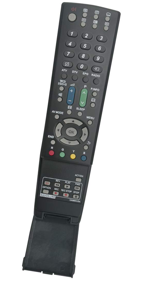 ALLIMITY GA586WJSA Remote Control Replacement Fit for LCD TV LC-32LE600E LC-32LU700E LC-32LX705E LC-52D65E LC-52DH66E LC-52LE705E LC-46D65E LC-46DH66E LC-37D653E LC-37DH65S