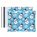 UCGOU 10x13 Inch Poly Mailers Shipping Envelopes Boutique Custom Bags, Premium Snowman Designer, Thickness 2.35MIL, 100 Pack