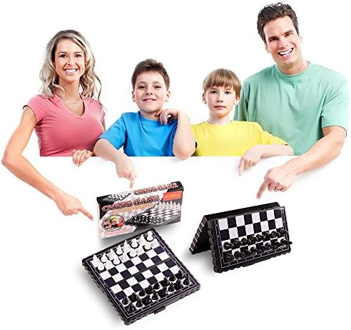Travel Chess Set Magnetic Board Game For Kids Travel Mini Size