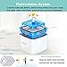 Happypapa 2.5L Automatic Cat and Dog Flower Water Fountain Ultra Quiet Drinking Pet Fountain Encourages Cats and Dogs to Drink More to Stay Healthy and Hygienic (2.5L Cat & Dog Fountain)