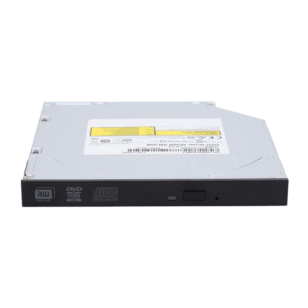 Diyeeni Internal Optical Drive, Laptop DVD Drive, DVD-RW CD DVD RW Rom Burner Writer, Laptop Replacement Slim PC Tray Loading, Optical Drive Device for Laptop