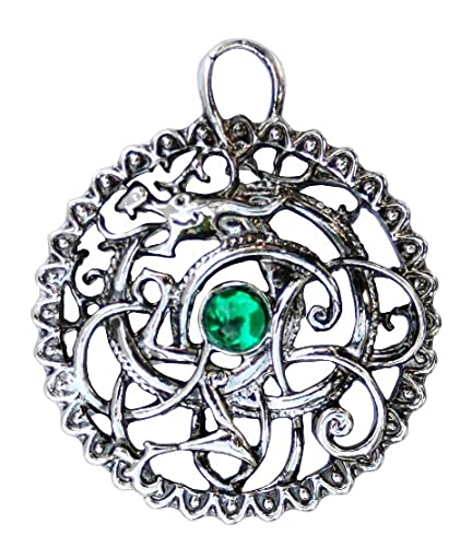 The Silbury Serpent for Growth and Harvest - Lost Treasures of Albion Pendant Collection