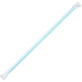 Karat C9075(Aqua) 9'' Giant Straws (8mm) Paper Wrapped - Aqua (Case of 2500)