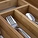 Zenware Extendable Bamboo Drawer Organizer for Kitchen Utensils