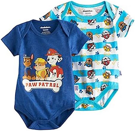 Paw Patrol Infant Boys’ 2 Piece Short-Sleeve Bodysuit (6-9 Months)