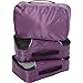 eBags Classic Small 3 Piece Packing Cubes (Eggplant)