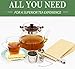 Chefast Tea Infuser for Loose Tea Set of Single and Large Infusers & Scoop with Bag Clip - Reusable Tea Strainers & Steeper, Diffusers for Brew, Tea, Spices & Seasonings. Satisfaction Guarantee