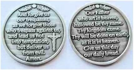 Our Father Coins Catholic Package of 6 Coins Pewter