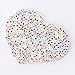 JINWAY 800pcs Letter Beads White Beads With Colorful Letter Acrylic Alphabet Beads for Jewelry Making,DIY Bracelets, Necklaces, Key Chains and Children's Educational Toys