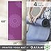 Gaiam Yoga Mat Classic Print Non Slip Exercise & Fitness Mat for All Types of Yoga, Pilates & Floor Workouts, Purple Medallion, 4mmthumb 2
