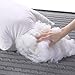 100% Cotton Pillow Queen Size 20x30 500 thread count , Hotel Goose Down Alternative Pillow with , Super Soft Ultra Plush, Adjustable Loft, Side Sleeper