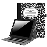 Fintie iPad 2/3/4 Case [Corner Protection] - [Multi-Angle Viewing] Folio Smart Stand Cover with Pocket, Auto Sleep/Wake for Apple iPad 2, iPad 3 & iPad 4th Gen with Retina Display, Composition Book