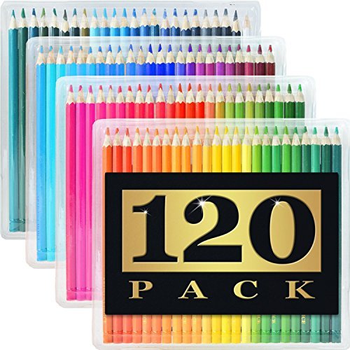 120-Pack Colored Pencils