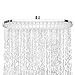 AKDY Rainfall jet bathroom Shower head (5.88 Inch, Chrome)