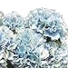 TOOGOO(R) Artificial Hydrangea Flower 5 Big Heads Bouquet (Diameter 7