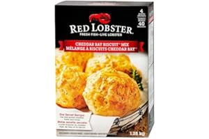 Red Lobster Cheddar Bay Biscuit Mix (1.28kg) – Makes 40 Biscuits – Fresh Fish, Live Lobster – PLUS Bonus Big Maple Trivia Car