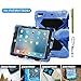 iPad Mini 1 2 3 Case ACEGUARDER Full Body Protective Premium Soft Silicone Cover Proof Case for iPad Mini 1 2 3 (Navy Black)
