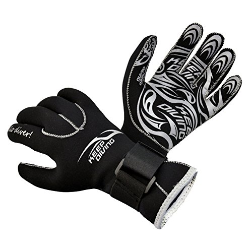 Guoainn Unique Cold-Proof Deep Diving Gloves Anti-Slip Mittens Winter Swim Snorkeling Equipment - Thumbnail 3