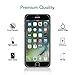 Tocol Tempered Glass 9H Hardness 3D Touch Bubble Free Screen Protector for iPhone 7 Plus/8 Plus - 3 Piece