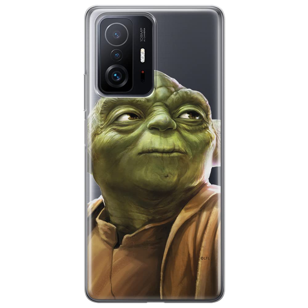 ERT GROUP mobile phone case for Xiaomi 11T 5G / 11T PRO 5G original and officially Licensed Star Wars pattern Yoda 006 optimally adapted to the shape of the mobile phone, partially transparent — image 1