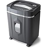Aurora AU1640XA Anti-Jam 16 Sheet Crosscut Paper/CD and Credit Card/ 5 Gal Pullout Basket Shredder, 30 Minutes Continuous Run