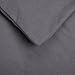 Amazon Brand – Pinzon Signature Cotton Heavyweight Velvet Flannel Duvet Set - King, Graphite