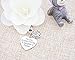 O.RIYA Mother's Day Gifts From Daughter，the Love Between Mother and Daughter Is Forever Necklace Jewelry with Heart Charm Pendant
