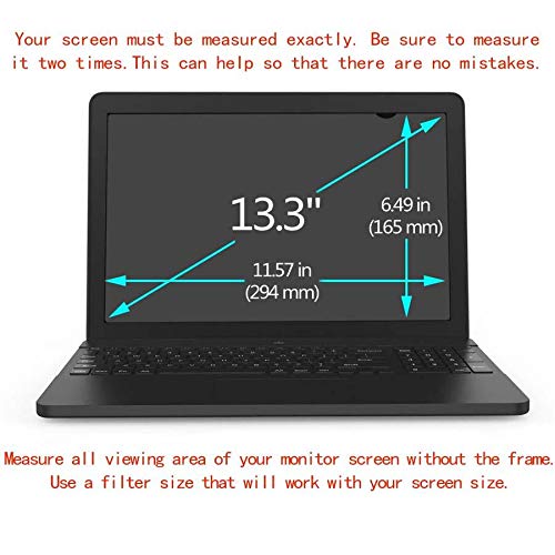 CYDYSY Película Protectora de la Pantalla LCD del Filtro de privacidad de  23 Pulgadas para computadora con Pantalla Ancha 16 509 mm * 286 mm 9  Filtros de pantalla Informática futakuchi-hakata.com