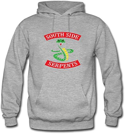 ZJING Men's South Side Serpents Long Sleeve Hoodie