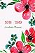 2018 - 2019 Academic Planner: Two Year Planner| 24 Month ( Daily Weekly And Monthly Calendar ) For Agenda Schedule Organizer Logbook and Journal ... Cover (2018 - 2019 Weekly Planner) (Volume 5) by 