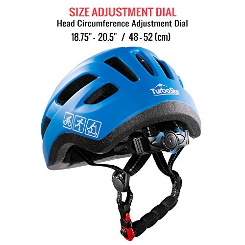 image for TurboSke Toddler Bike Helmet, CPSC Certified Multi-Sport Adjustable He
