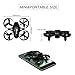 Potensic A20W Mini Drone for Kids with Camera, RC Portable Quadcopter 2.4G 6 Axis - Altitude Hold, Headless, Remote Control, Route Settiing, Real Time FPV, Speed Mode and More
