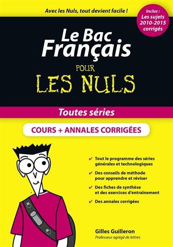 Le  bac français pour les nuls