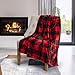 Safdie & Co. Premium Printed Flannel Throw Blanket 60