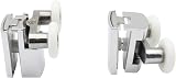 KEABATH Solid Zinc Alloy 23mm Shower Glass Door Rollers Twin Wheels 4 Pack view 6