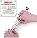 TUSMDO SM Non-stick Stainless Steel Kitchen Tongs - Salad tongs - Appetizer tongs - Barbecue tongs for Barbeque BBQ buffet bread food clips clamp…. with lock untesil