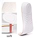Height Increase Insole 1.5cm / 2.5cm / 3.5cm Breathable High Full Shoe Insoles Shoe Inserts Cushion Pads Lift Kits Elevator Insoles for Men Women White
