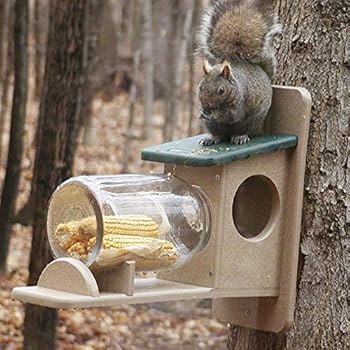 Amazon Com Birds Choice Squirrel Jar Feeder Garden Outdoor