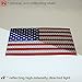 Oralite (Reflexite) American Flag Microprismatic Retroreflective Sticker Decal: 6-1/2 in x 3-3/4 in. (U.S. Flag)